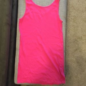 L Maternity pink tank top